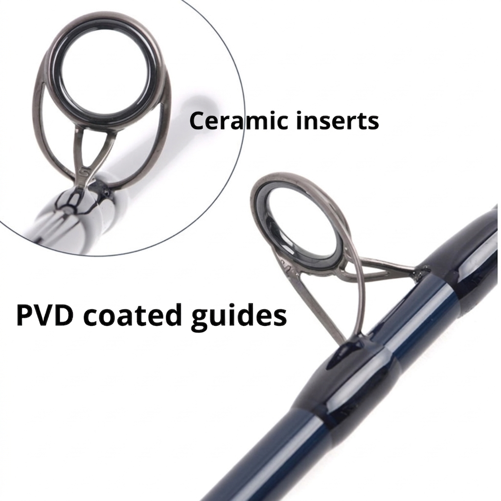 Guide dénudage stripping guide céramique PVD canne à mouche NANO IM12 — Axon Fly Fishing