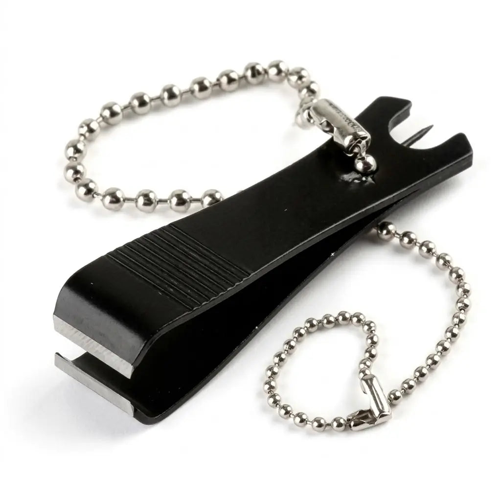 Coupe-fil pêche à la mouche Axon T-Inox avec chaînette — accessoire pratique pour gilet de pêche