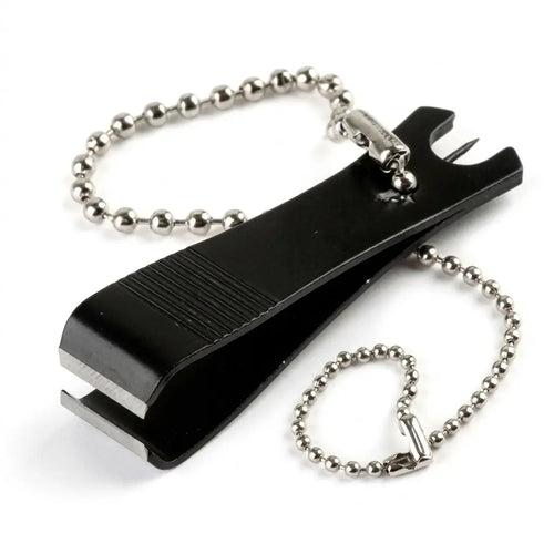 Coupe-fil pêche à la mouche Axon T-Inox avec chaînette — accessoire pratique pour gilet de pêche