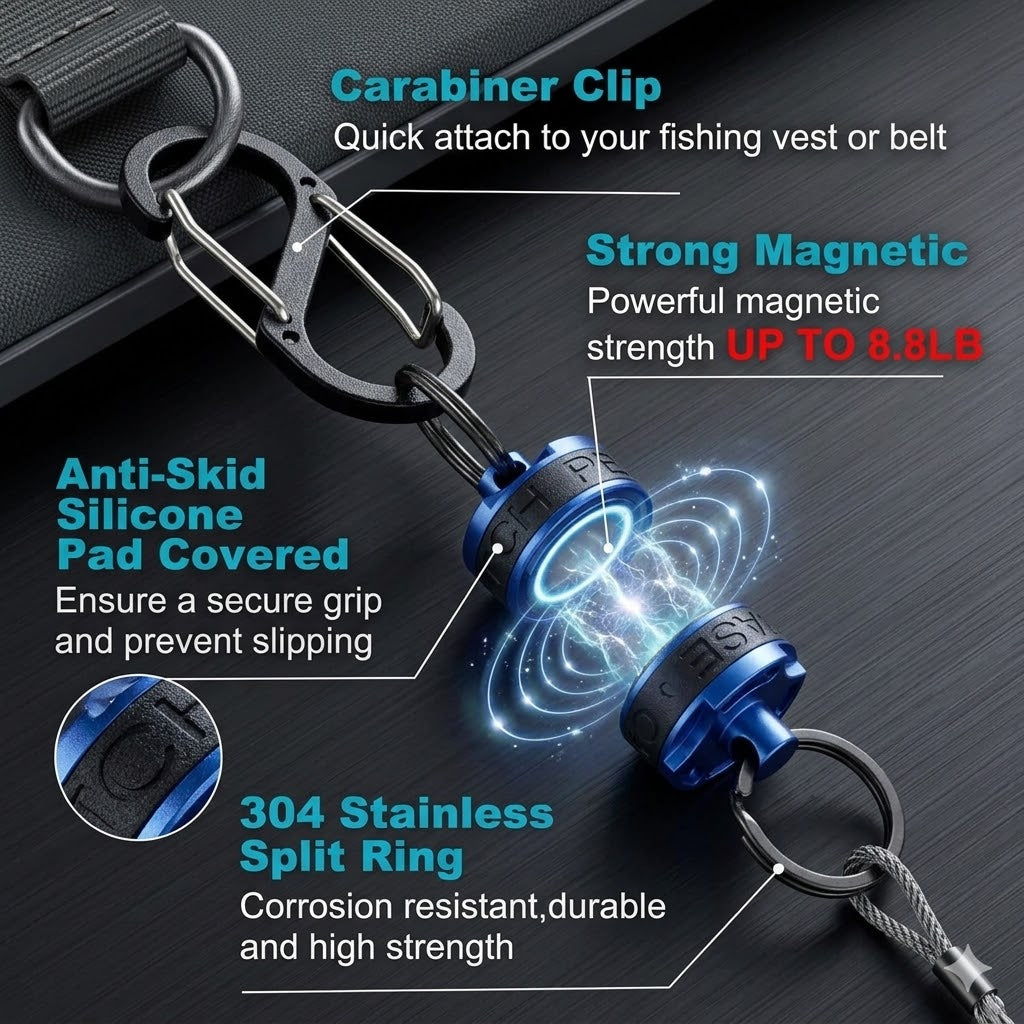 Magnetic Net Release Fly Fishing 4kg — Axon Fly Fishing – Axon Fly Fishing