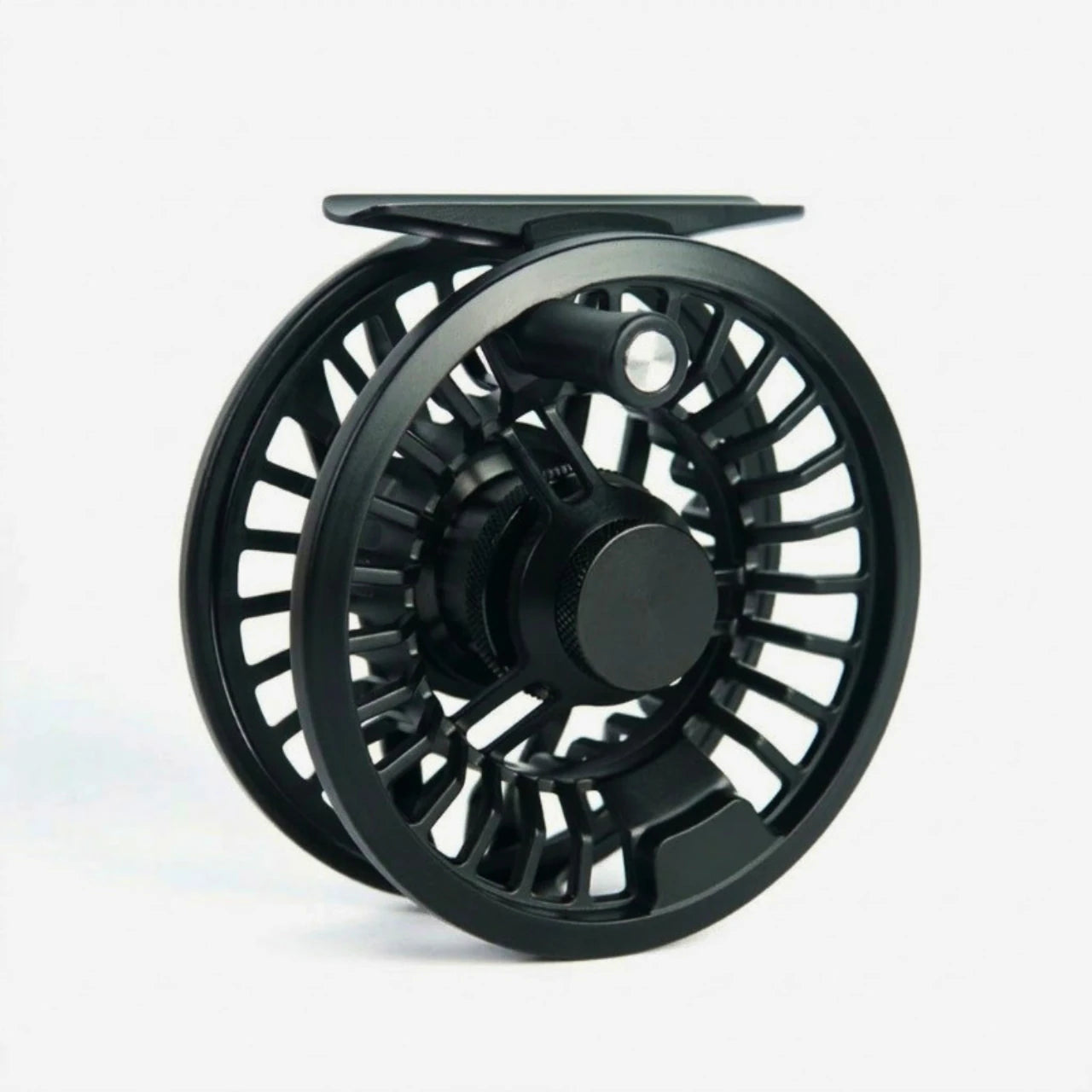 Face du moulinet Axon Shield noir — frein ultra-doux disques carbone et acier inoxydable étanche