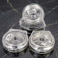 Trois bobines de tippet nylon Axon Saltwater 30 m en 12 lb, 18 lb et 22 lb pour la pêche à la mouche